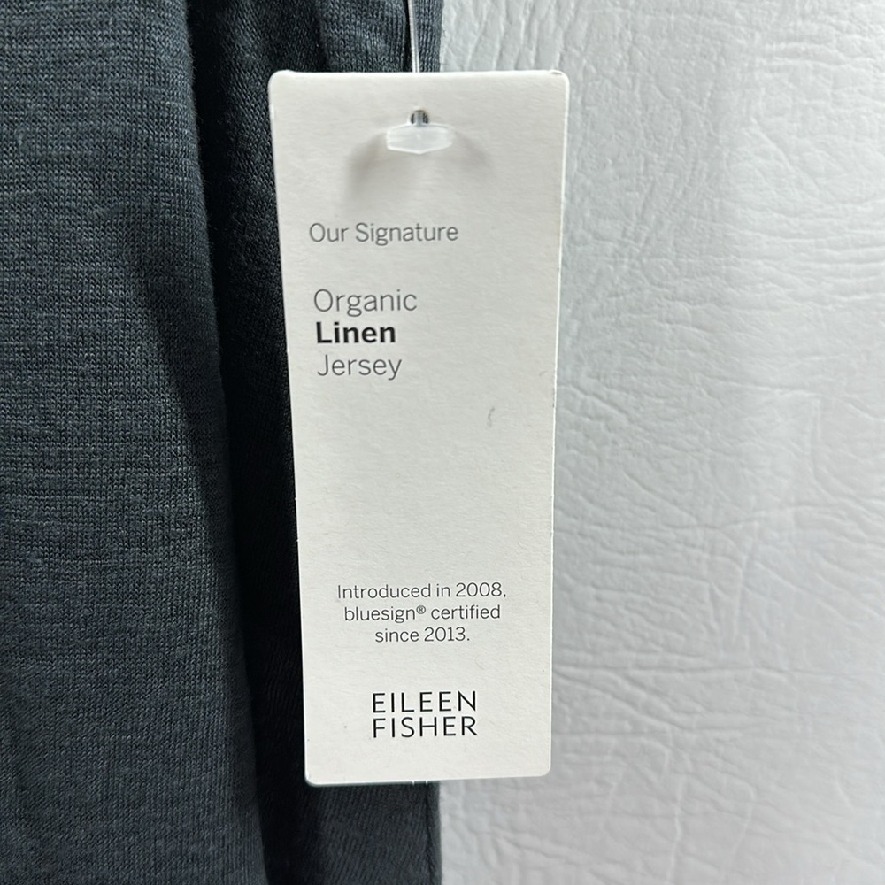 NWT Eileen Fisher Organic Linen Jersey Sleeveless Maxi Dress, XL - Picture 8 of 10